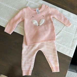 Carter’s Baby Girl Knit Set 9M
